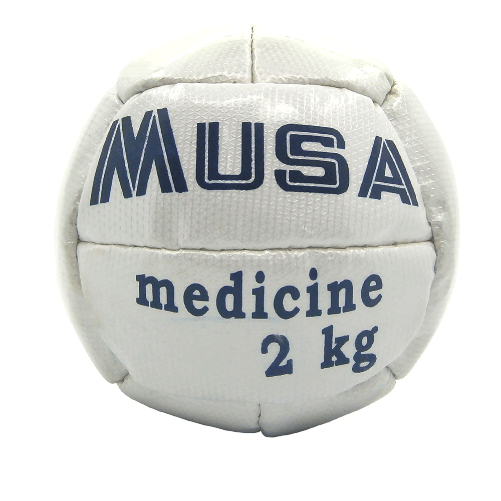 Bola com peso 2kg - medicine ball - fisiofernandes