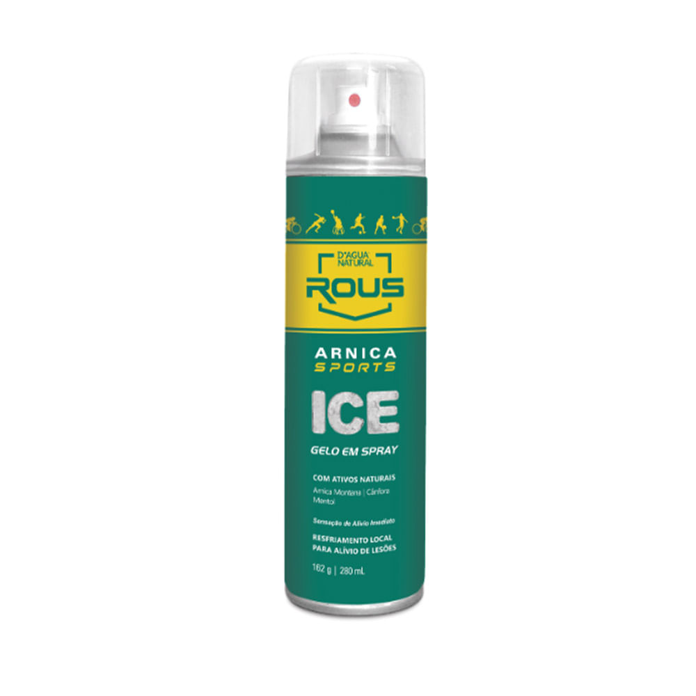 Spray de gelo ice sports d´agua natural fisiofernandes